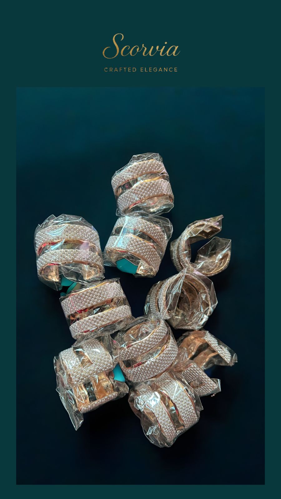 Aurora Pearl Wave Cuff